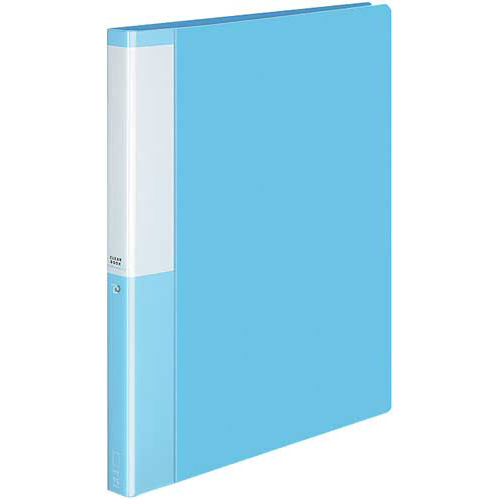 クリヤーＢポジティ替紙式薄青Ａ４縦背幅２７ｍｍ画像