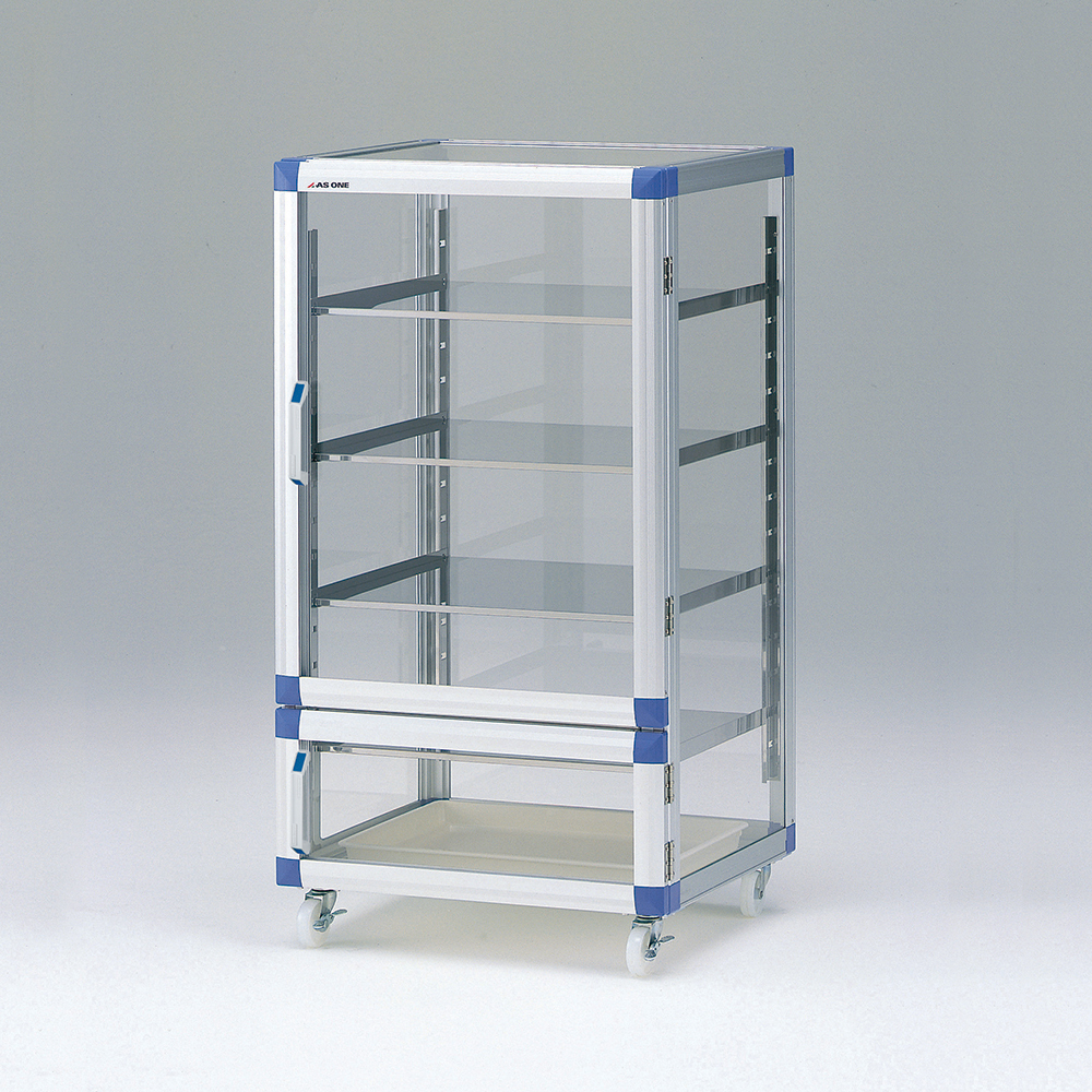 スタンダードデシケーターBG　574×523×1085mm　ステンレス棚　キャスター付き画像