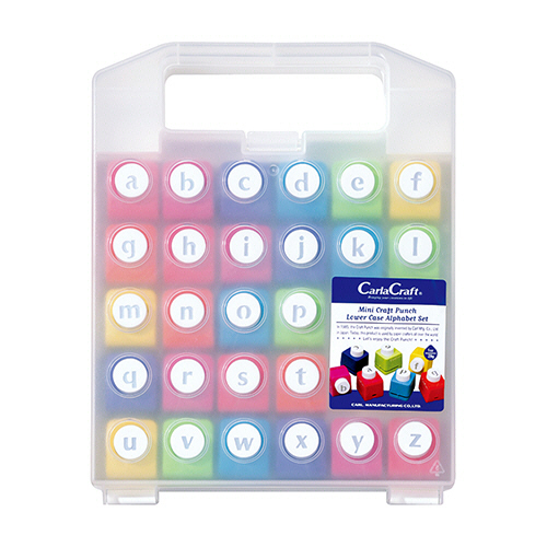 ﾐﾆｸﾗﾌﾄﾊﾟﾝﾁ ｱﾙﾌｧﾍﾞｯﾄ小文字ｾｯﾄ 1個画像