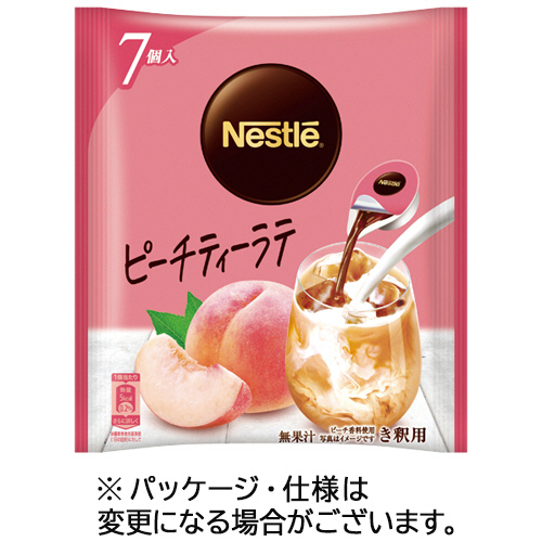 ﾎﾟｰｼｮﾝ ﾋﾟｰﾁﾃｨｰﾗﾃ 11g 1ﾊﾟｯｸ(7個)画像