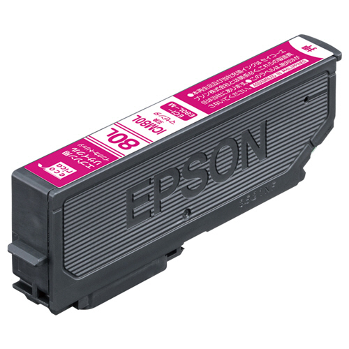 ﾘｻｲｸﾙｲﾝｸｶｰﾄﾘｯｼﾞ ﾏｾﾞﾝﾀ(染料) [ｴﾌﾟｿﾝ:ICM80L互換] ECI-E80L-M 1個画像