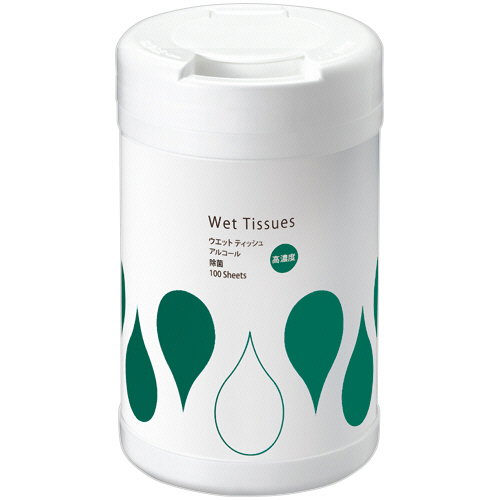 高濃度除菌ｱﾙｺｰﾙｳｴｯﾄﾃｨｯｼｭ ﾎﾞﾄﾙ本体 1ｾｯﾄ(2000枚:100枚×20本)画像