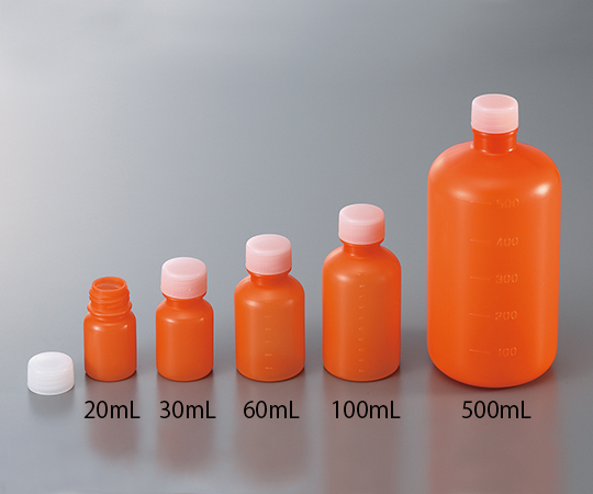 規格外用瓶 20mL 茶/白 1ケース（200本入）画像