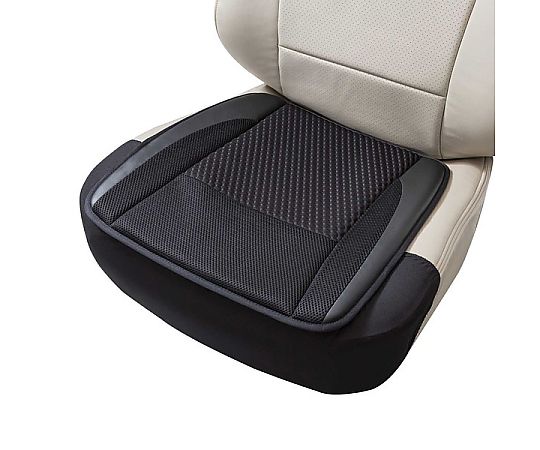 シートクッション ベーシックスタイル ヒップ型 スカート付き サイズ：45×45cm ブラック