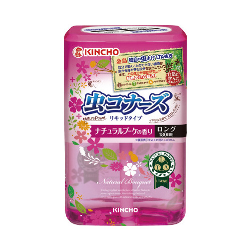 虫コナーズリキッド　１８０日　ナチュラルブーケ×４