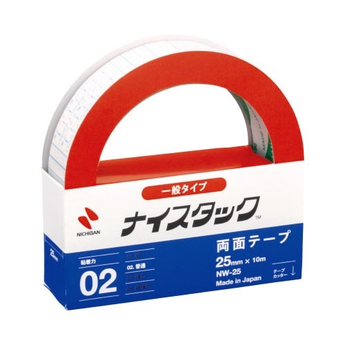 ナイスタック両面テープ２５ｍｍ×１０ｍ　５巻画像