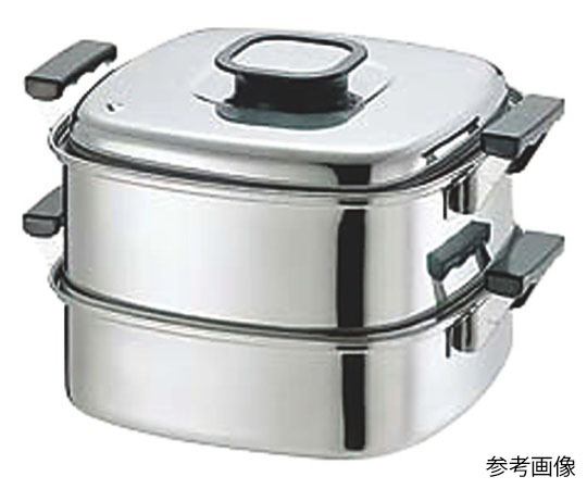 PE 18-0角蒸器 2段 22cm 220x220画像