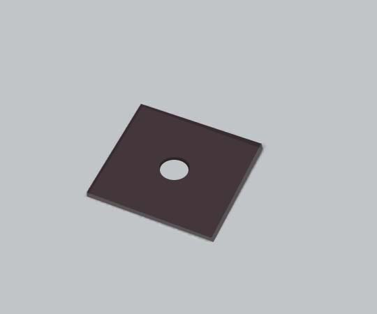 電子天びん用オプション　簡易風防（フタ　IB-300H専用） 透明なプラスチック製のフタが上から見える状態