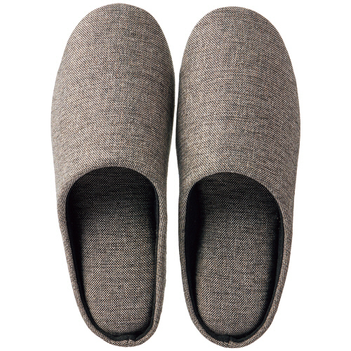 ｿﾌﾄﾁｬｰﾙｽｽﾘｯﾊﾟ L ｸﾞﾚｰ 1足画像