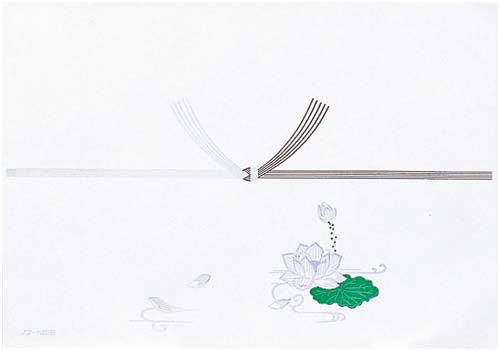 仏のし紙　Ｂ４　２５７×３６４ｍｍ　１００枚入画像