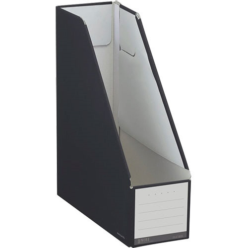 ﾌｧｲﾙﾎﾞｯｸｽ(NEOS) ｽﾀﾝﾄﾞﾀｲﾌﾟ A4ﾀﾃ 背幅102mm ﾌﾞﾗｯｸ 1ｾｯﾄ(10冊)画像