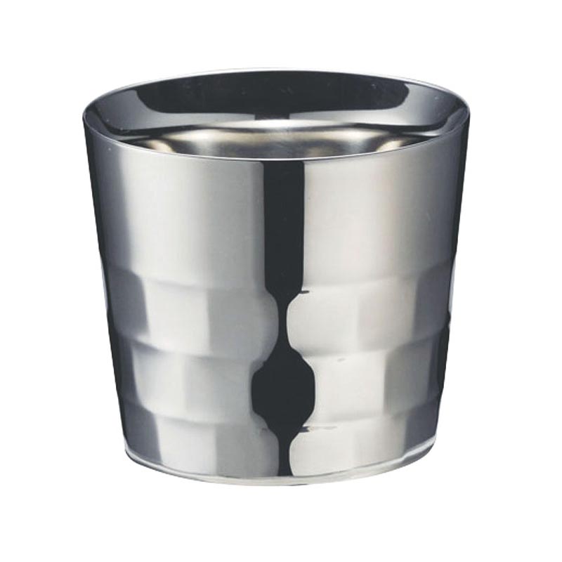 コップ 18-8ユキワタンブラー(二重構造) 酒盃 三宝産業画像