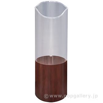 投げ込み什器スリムタイプ（木目）画像