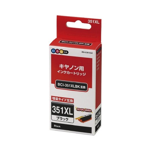 いろはｉｎｋ　ＢＣＩ－３５１ＸＬＢＫ互換　ブラック画像