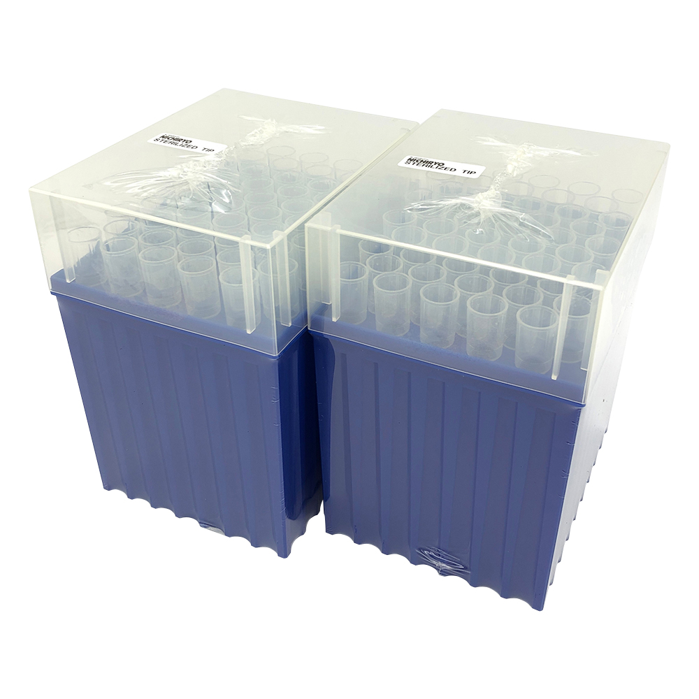 Premium Tip（500～5000μL）　滅菌　50本×2ラック画像