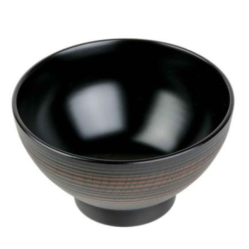 どんぶり 15cm ONES 千筋 栃木目 プラスチック製画像