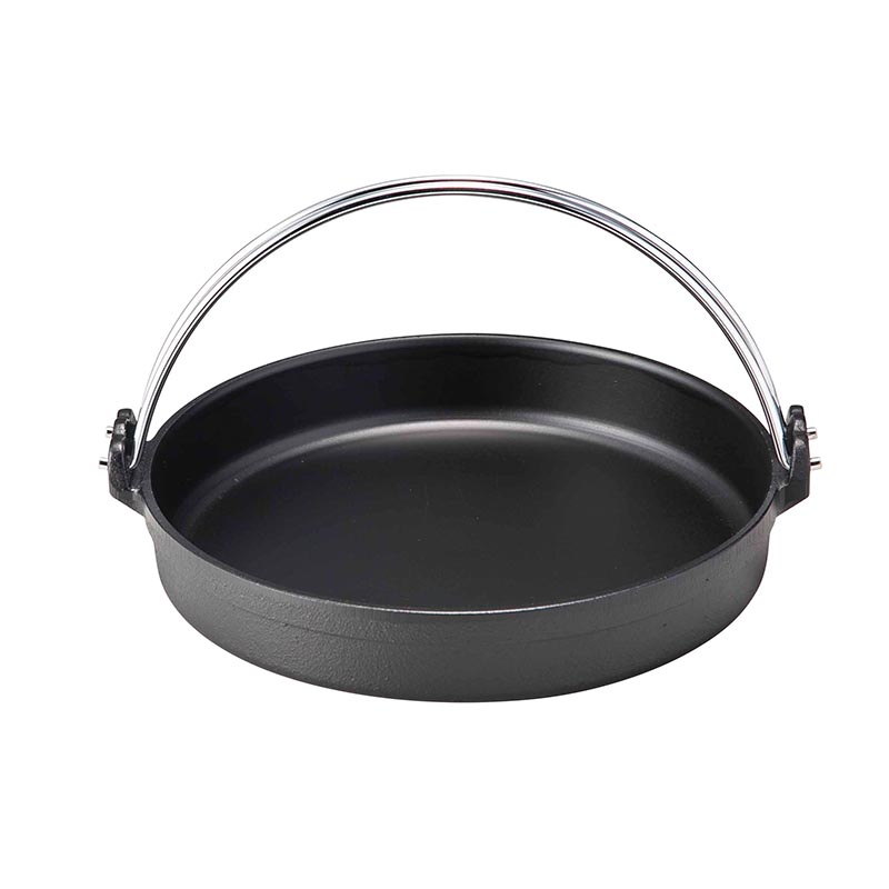 テーブル用品 トキワ 鉄すきやき鍋 黒 ツル付 28cm SY-11