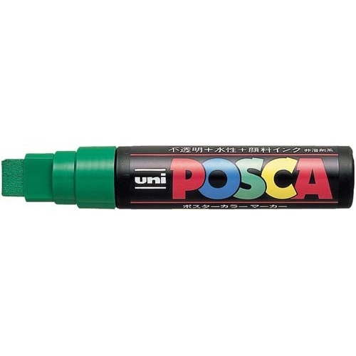 水性マーカー　ポスカ　極太　緑画像