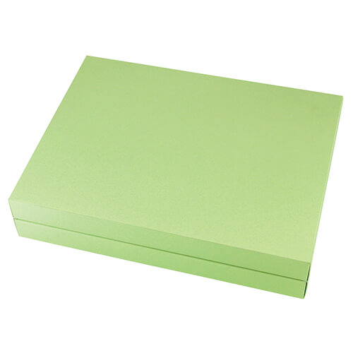 ギフトＢＯＸフリー　特大　グリーン画像