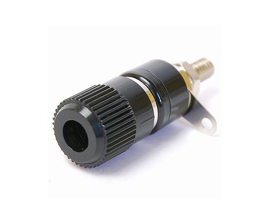 ターミナル　黒　8Φ穴　パネル用　絶縁型