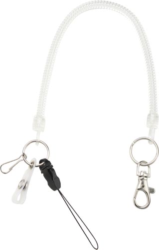 スパイラルキーチェーン　多機能　２６ｃｍ－１２０ｃ画像