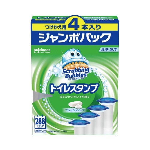 スクラビングバブル　トイレスタンプ　Ｆソープ替４Ｐ画像