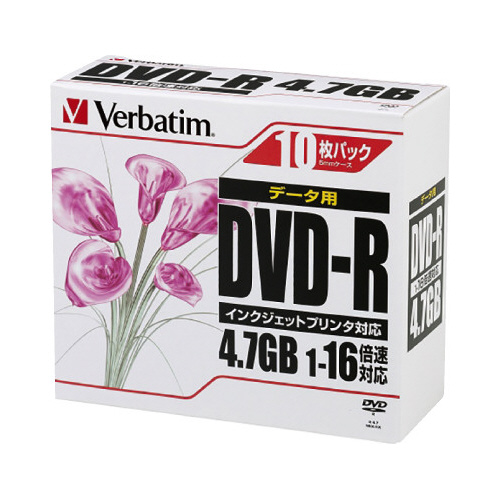 ＤＶＤ－Ｒデータ用１６倍速　ＩＪ対応１０枚Ｐ×１０画像