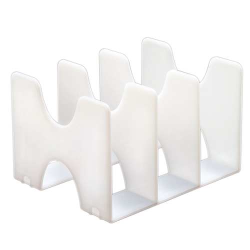 ｷｬﾊﾟﾃｨE9 ﾌﾞｯｸｽﾀﾝﾄﾞ ﾎﾜｲﾄ 1ｾｯﾄ(3個)画像