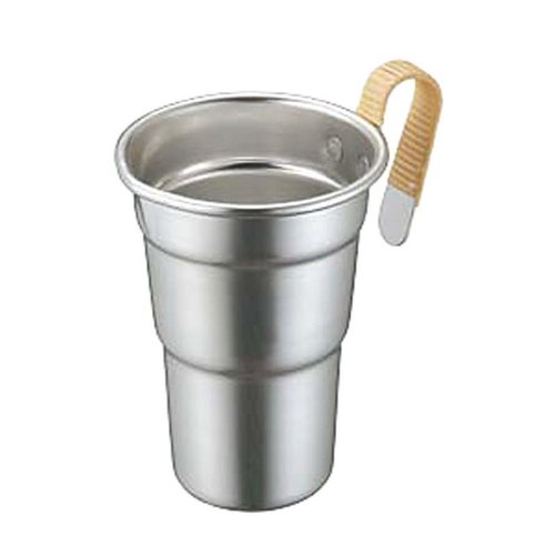 飲食店備品 アルミ酒タンポ(籐巻)3号