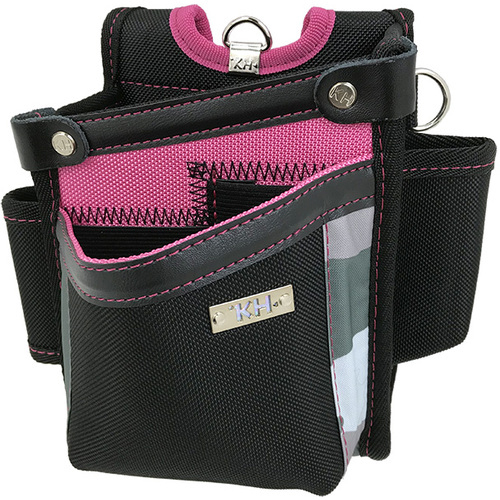 KH SAKURA 腰袋 小 ﾎﾙﾀﾞｰ付 ﾋﾟﾝｸ 1個画像