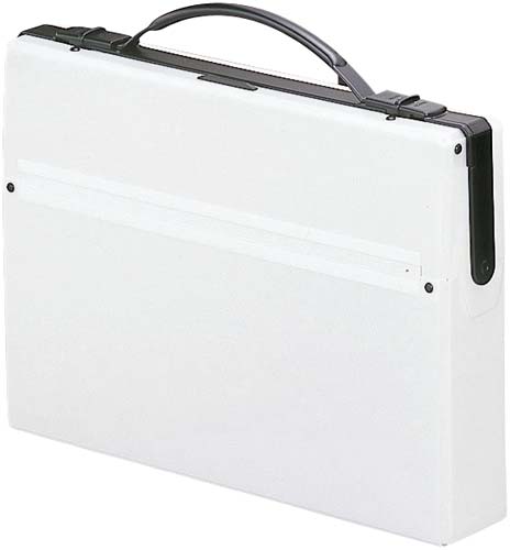 ダレスバッグ　Ａ４　白画像