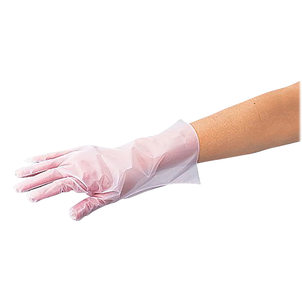 ラボランサニメント手袋　PE　エンボス付（エコノミー）　L　10箱+1箱画像