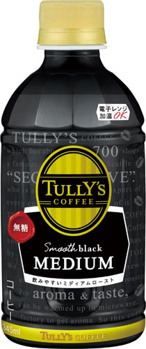 タリーズ　ブラック　ミディアム　３４５ｍｌ　２４本画像