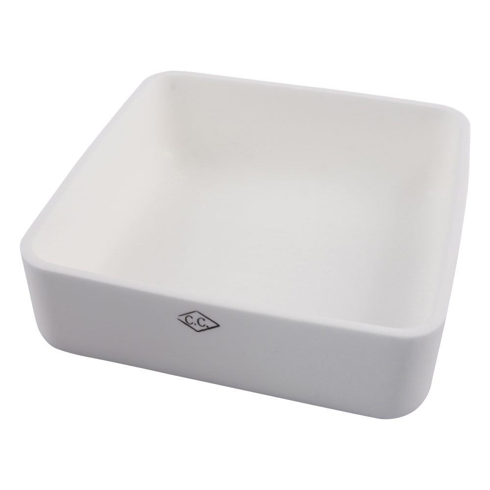 アルミナ焼成用容器　角型るつぼ　150角×50mm画像