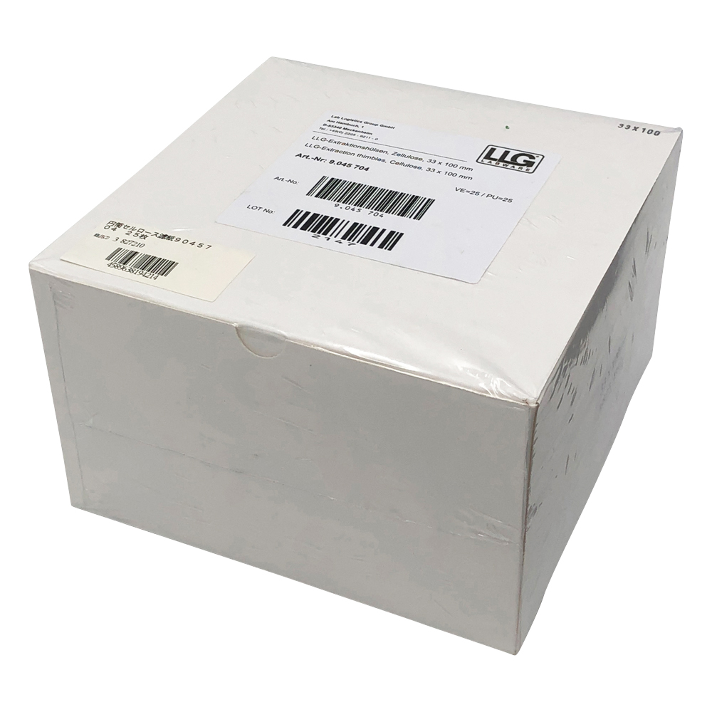 円筒セルロース濾紙 25枚入 ET33-100画像