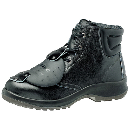 JIS規格 安全靴 ﾌﾟﾚﾐｱﾑ ﾊｲ･ﾍﾞﾙﾃﾞ PRM220 甲ﾌﾟﾛﾃｸﾀ付 ﾌﾞﾗｯｸ 27.0cm 1足画像