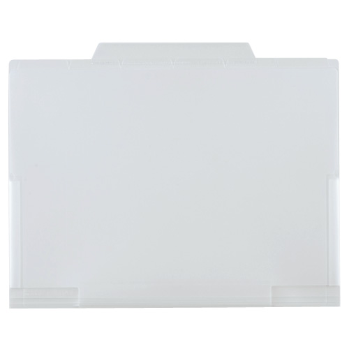 ｱｸﾃｨﾌ ｲﾝﾃﾞｯｸｽﾌｫﾙﾀﾞｰ A4 6ｲﾝﾃﾞｯｸｽ 7ﾎﾟｹｯﾄ ｸﾘｱ 1ｾｯﾄ(5冊)画像