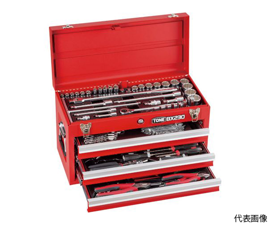 整備用工具セット ツールセット 差込角9.5mm 12.7mm 86点セット シルバー