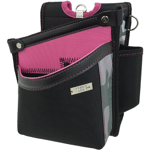 KH SAKURA 腰袋 大 ﾎﾙﾀﾞｰ付 ﾋﾟﾝｸ 1個画像