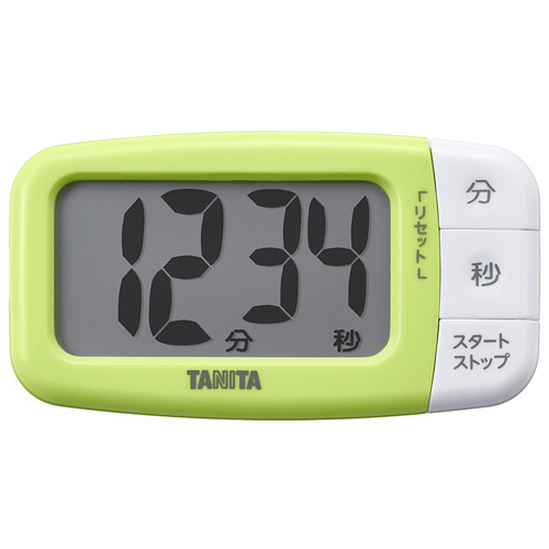 抗菌でか見えﾀｲﾏｰ ｱﾎﾞｶﾄﾞｸﾞﾘｰﾝ 1個画像