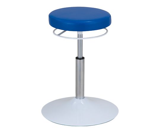 患者用ラウンドチェア　ブルー