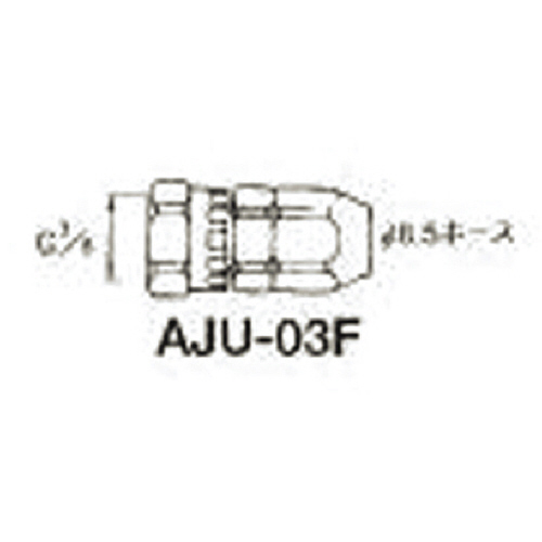 ﾎｰｽｼﾞｮｲﾝﾄ G3/8袋ﾅｯﾄ 1個画像