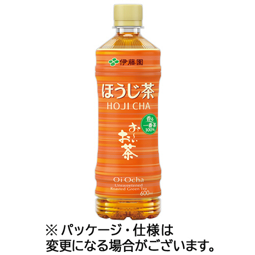 おーいお茶 ほうじ茶 600mL ﾍﾟｯﾄﾎﾞﾄﾙ 1ｾｯﾄ(48本:24本×2ｹｰｽ)画像