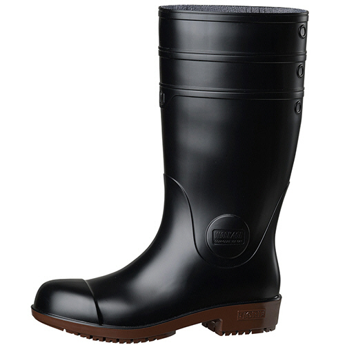 JIS規格 超耐滑安全長靴 NHG1000ｽｰﾊﾟｰ ﾌﾞﾗｯｸ 24.5cm 1足画像