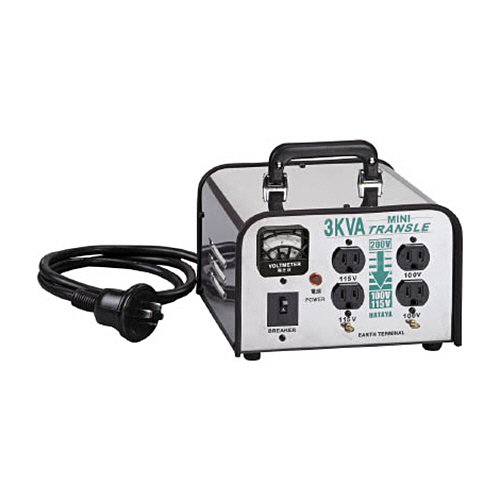 ﾐﾆﾄﾗﾝｽﾙ 降圧型 単相200V→100･115V 3.0KVA 1台画像