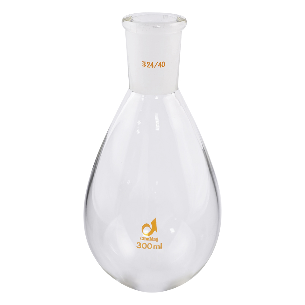 共通摺合茄子型フラスコ　300mL　TS24／40画像