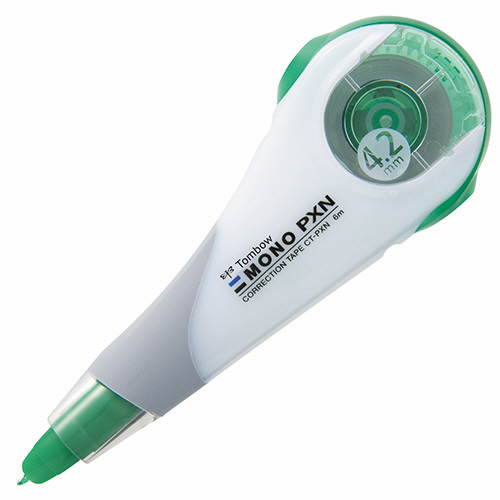 修正ﾃｰﾌﾟ ﾓﾉPXN4 本体 4.2mm幅×6m 緑 1個