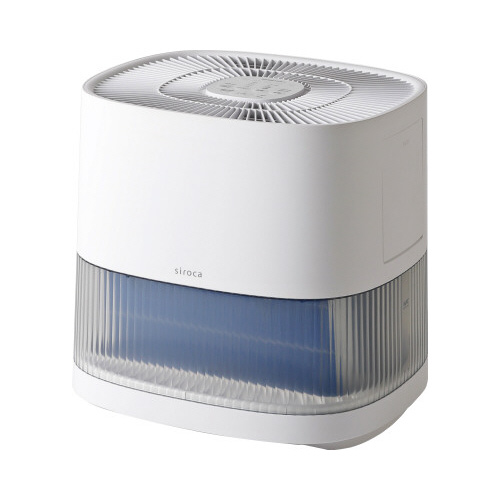 気化式加湿器ホワイト画像