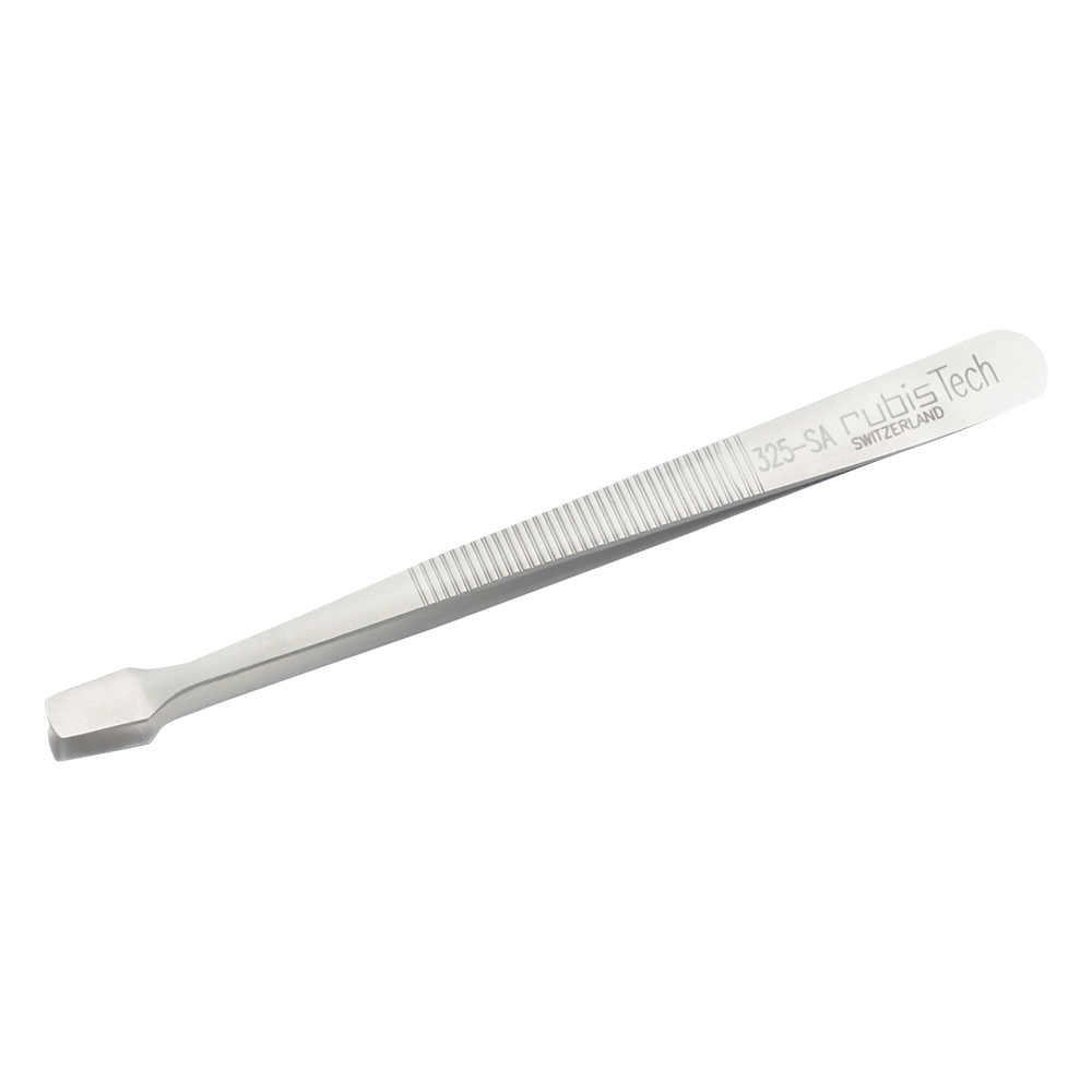 MEISTERピンセット　扁平　耐酸鋼（先端フラットタイプ）