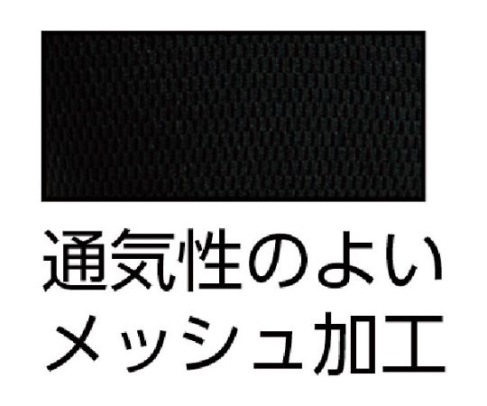 PU厚手手袋　Mサイズ　ブラック ハンド部分の内側が見える状態、指先がしっかりとしたデザイン